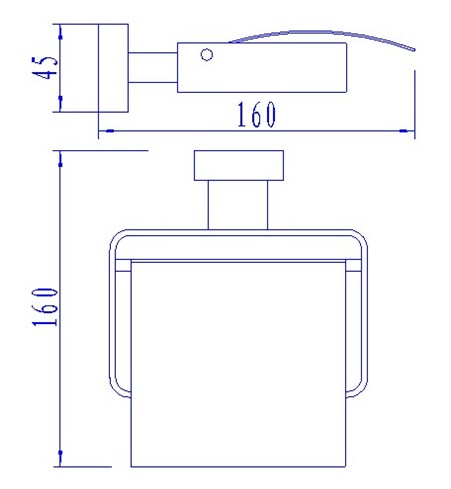 XC12019000-厕纸架尺寸图