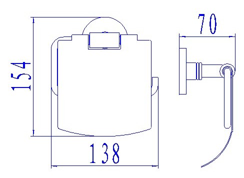 XC12039000-厕纸架尺寸图