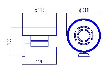 XC120610002-肥皂碟架尺寸图