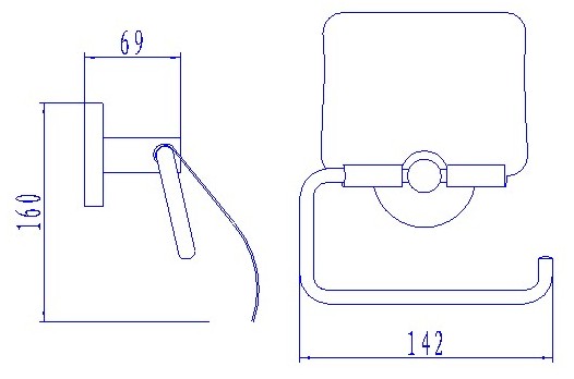 XC12079000-厕纸架尺寸图